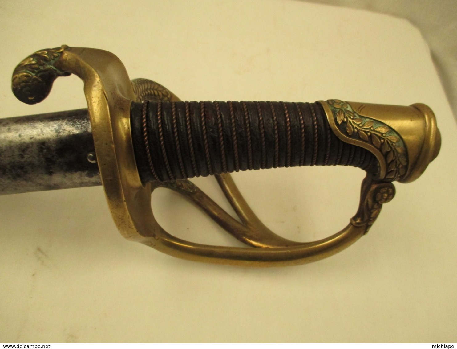 sabre de cavalerie  legere  modele  1816  officier manufacture de kligenthal  couleaux freres