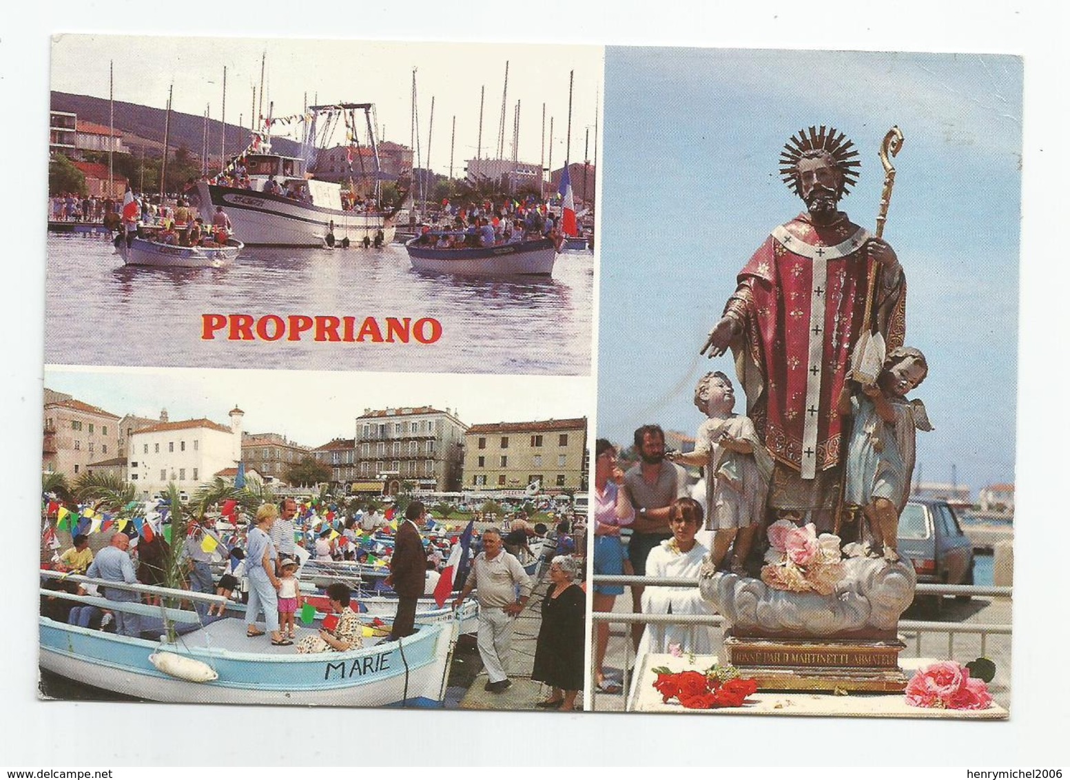 Corse Du Sud Propriano A Saint Erasme Fete Des Pecheurs - Sonstige & Ohne Zuordnung