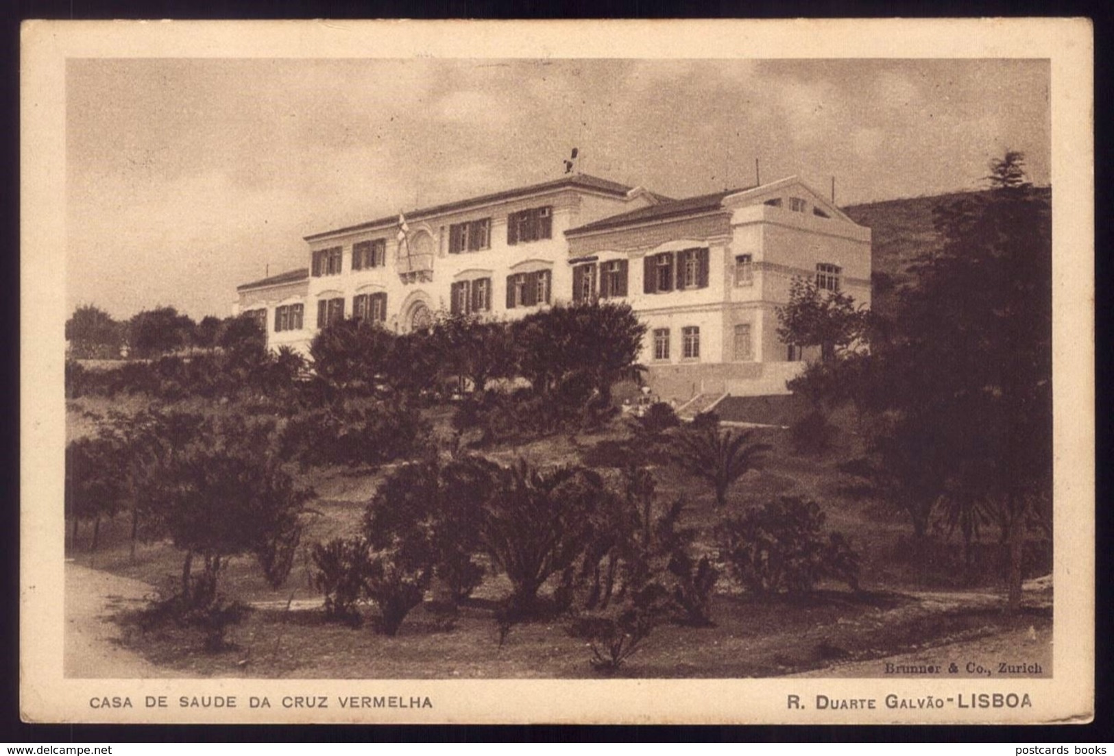 Casa Saude Cruz Vermelha LISBOA Enviado Para FRANÇA CEP Artilharia 8 Major Amilcar Pinto CENSURA WWI War Military Mail - Marcophilie