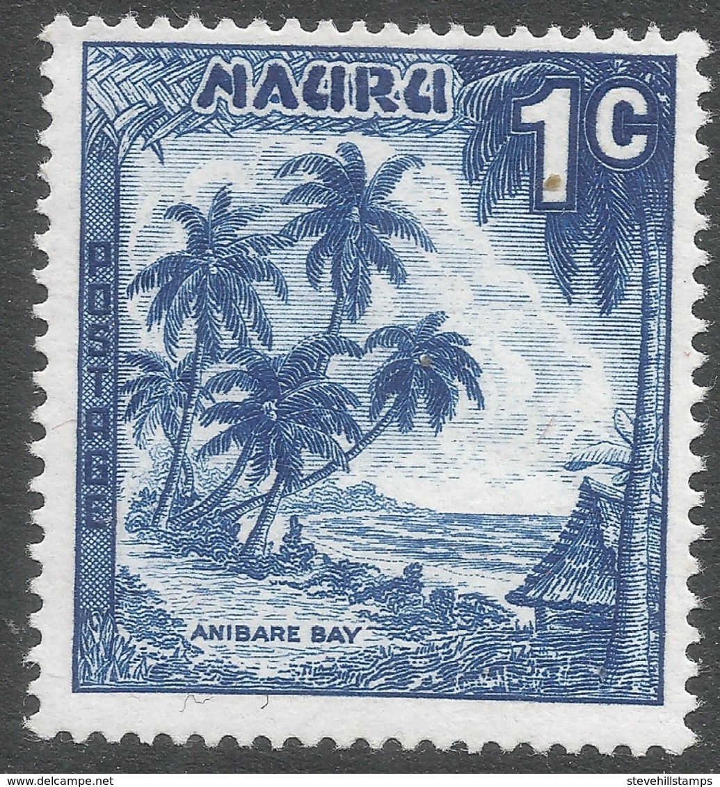 Nauru. 1966 Definitives. 1c MH. SG 66 - Nauru