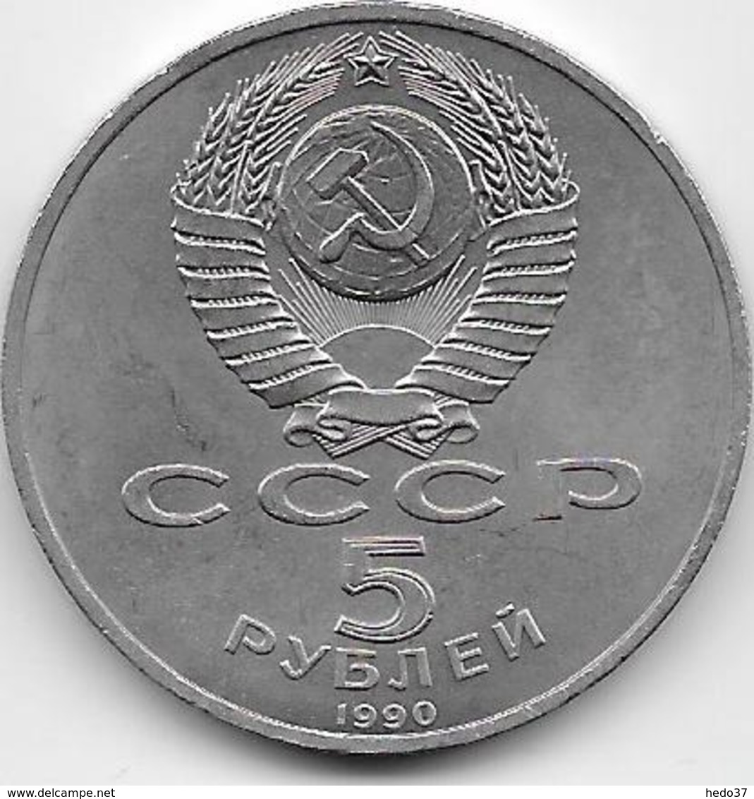 Russie - 5 Roubles - 1990 - SUP - Russia