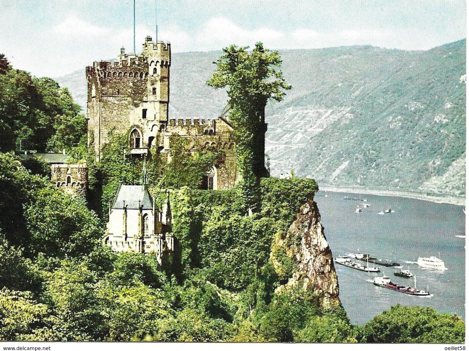 Carte Postale - ALLEMAGNE - Assmannshausen Am Rhein - Rheingau