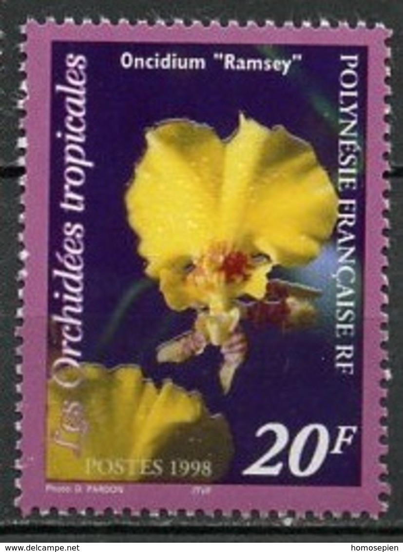 Polynésie Française - Polynesien - Polynesia 1998 Y&T N°561 - Michel N°761 *** - 20f Oncidium Ramsey - Neufs