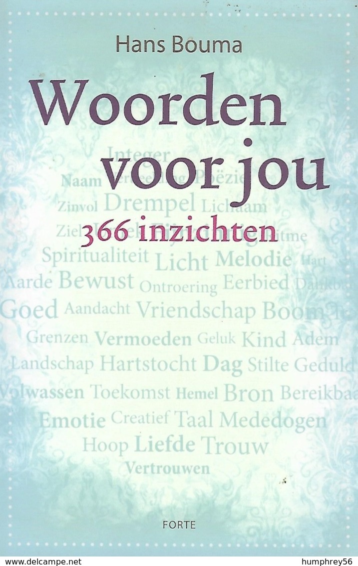 2013 - Hans BOUMA - Woorden Voor Jou - Poetry