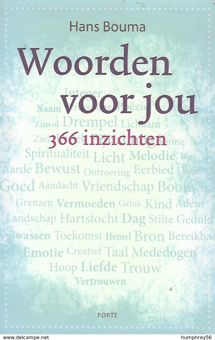 2013 - Hans BOUMA - Woorden Voor Jou - Poésie