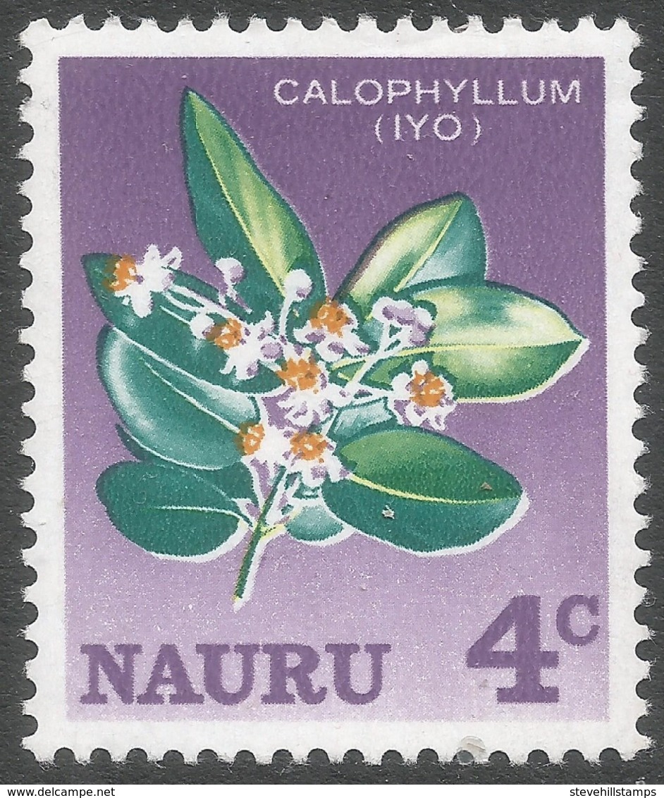 Nauru. 1966 Definitives. 4c MH. SG 69 - Nauru