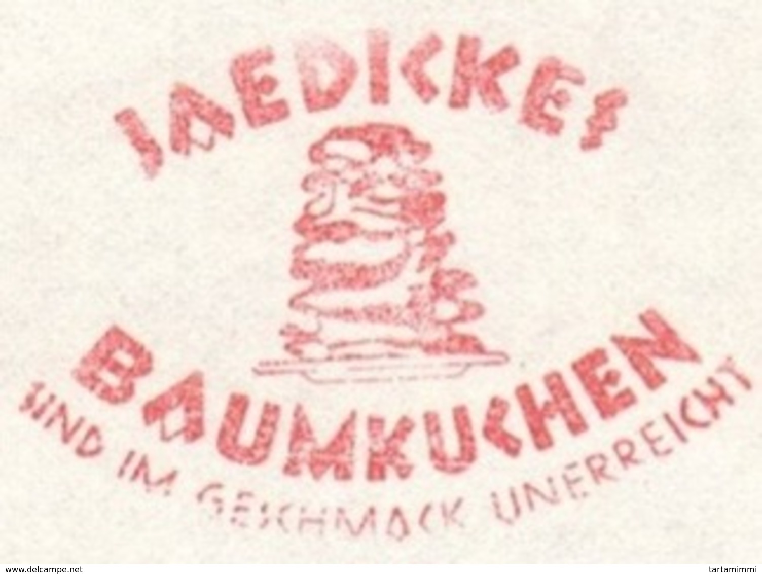 EMA METER STAMP FREISTEMPEL GERMANY Judische Baumkuchen The Jewish Dietary Laws Are Known As Kashrut Kosher - Jewish