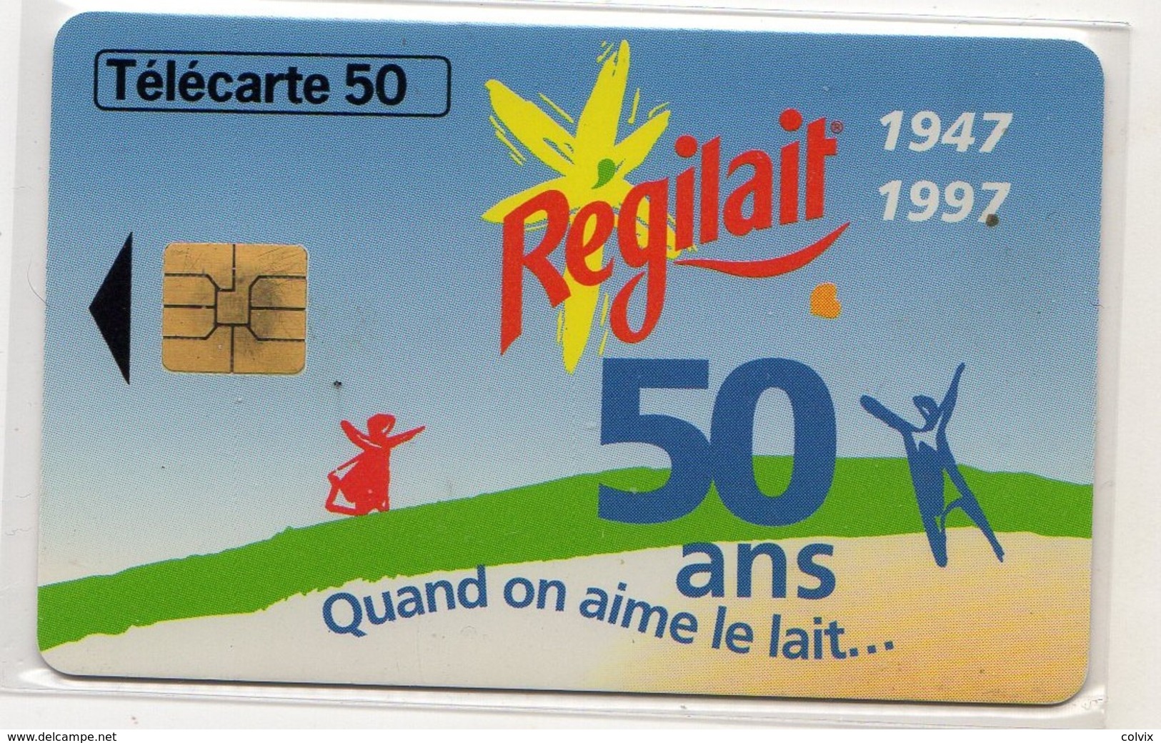 FRANCE EN1578 REGILAIT  50U Date 03/97 Tirage 1271 Ex - Alimentation