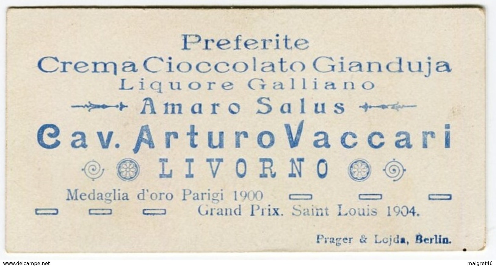 FIGURINA CROMO CIOCCOLATO GALLIANO AMARO SALUS ARTURO VACCARI LIVORNO CHOCOLAT UNTERGANG DES RUSS MINENSCHIFFS JENISSEI - Autres & Non Classés