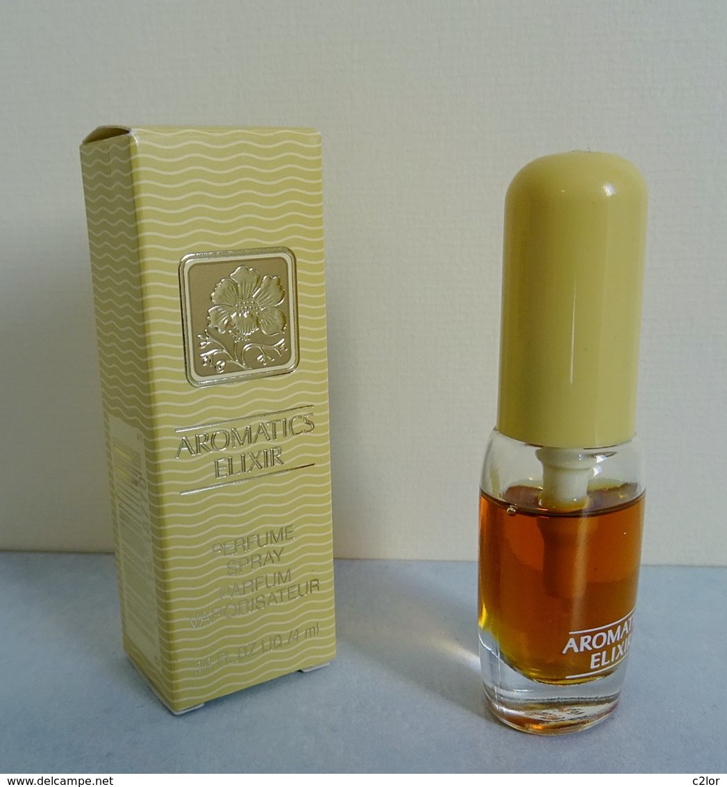 Miniature Spray "AROMATICS ELIXIR"  De CLINIQUE  Parfum 4 Ml Dans Sa Boite - Mignon Di Profumo Donna (con Box)