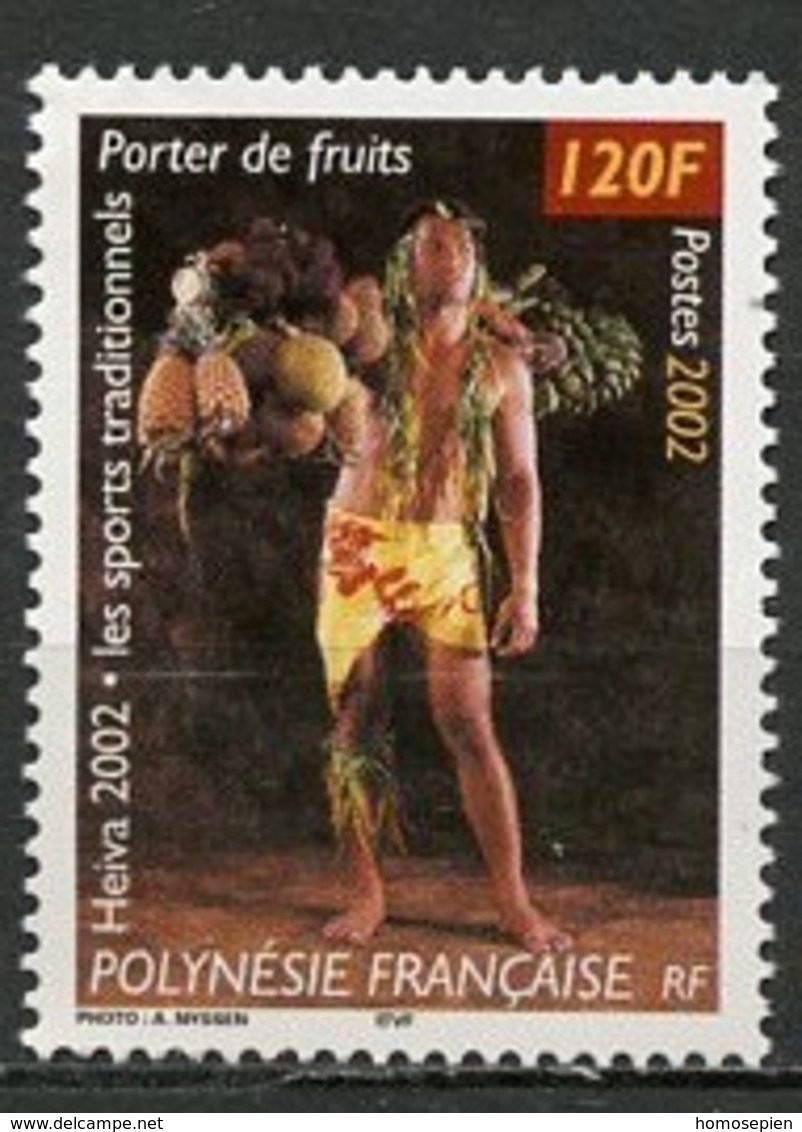 Polynésie Française - Polynesien - Polynesia 2002 Y&T N°670 - Michel N°871 *** - 120f Porteur De Fruits - Neufs