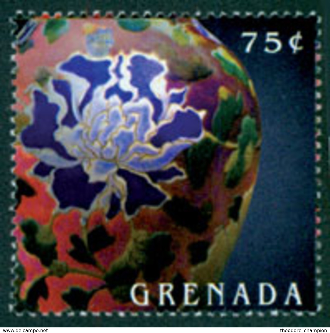 GRENADE Pivoine 2009 1v Neuf ** MNH - Grenade (1974-...)