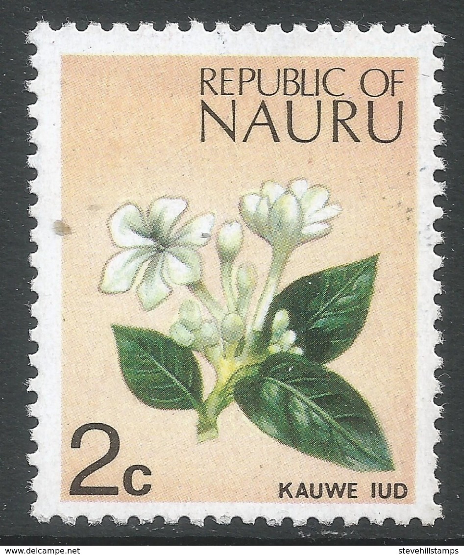 Nauru. 1973 Definitives. 2c MH. SG 100 - Nauru