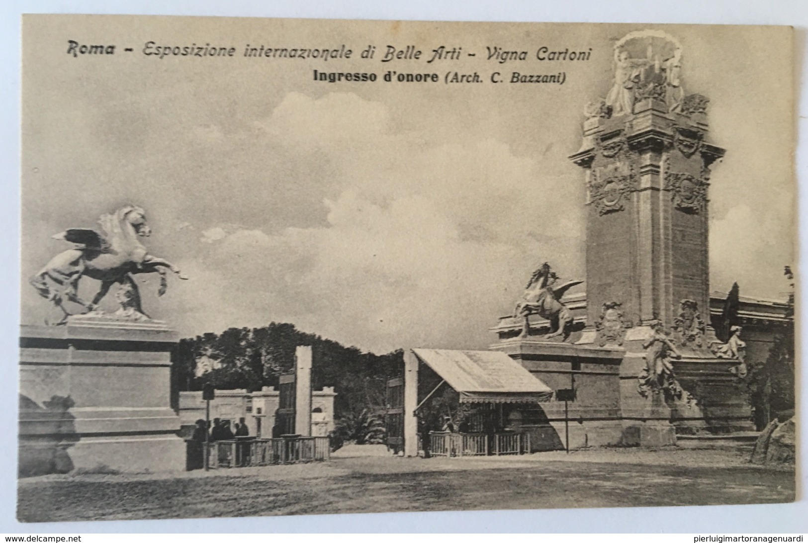 v 10008 n.12 CARTOLINE Esposizione Internazionale d'Arte - Roma 1911- IV SERIE - 12 CARTOLINE