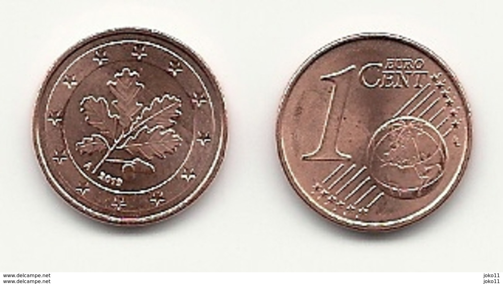 1 Cent, 2019,  Prägestätte (A),  Vz, Sehr Gut Erhaltene Umlaufmünzen - Duitsland