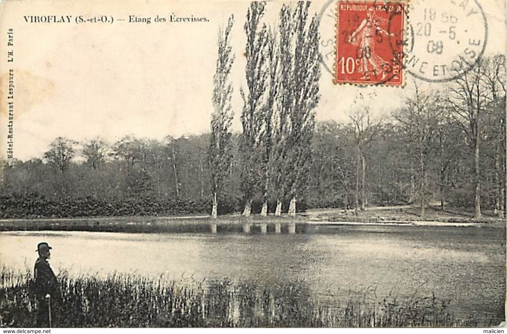 -dpts Div- Ref-AN464- Yvelines - Viroflay - Etang Des Ecrevisses - Etangs - Carte Bon Etat - - Viroflay