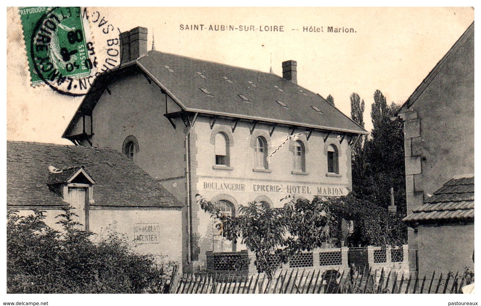 71 SAINT AUBIN SUR LOIRE - Hôtel Marion - Autres & Non Classés