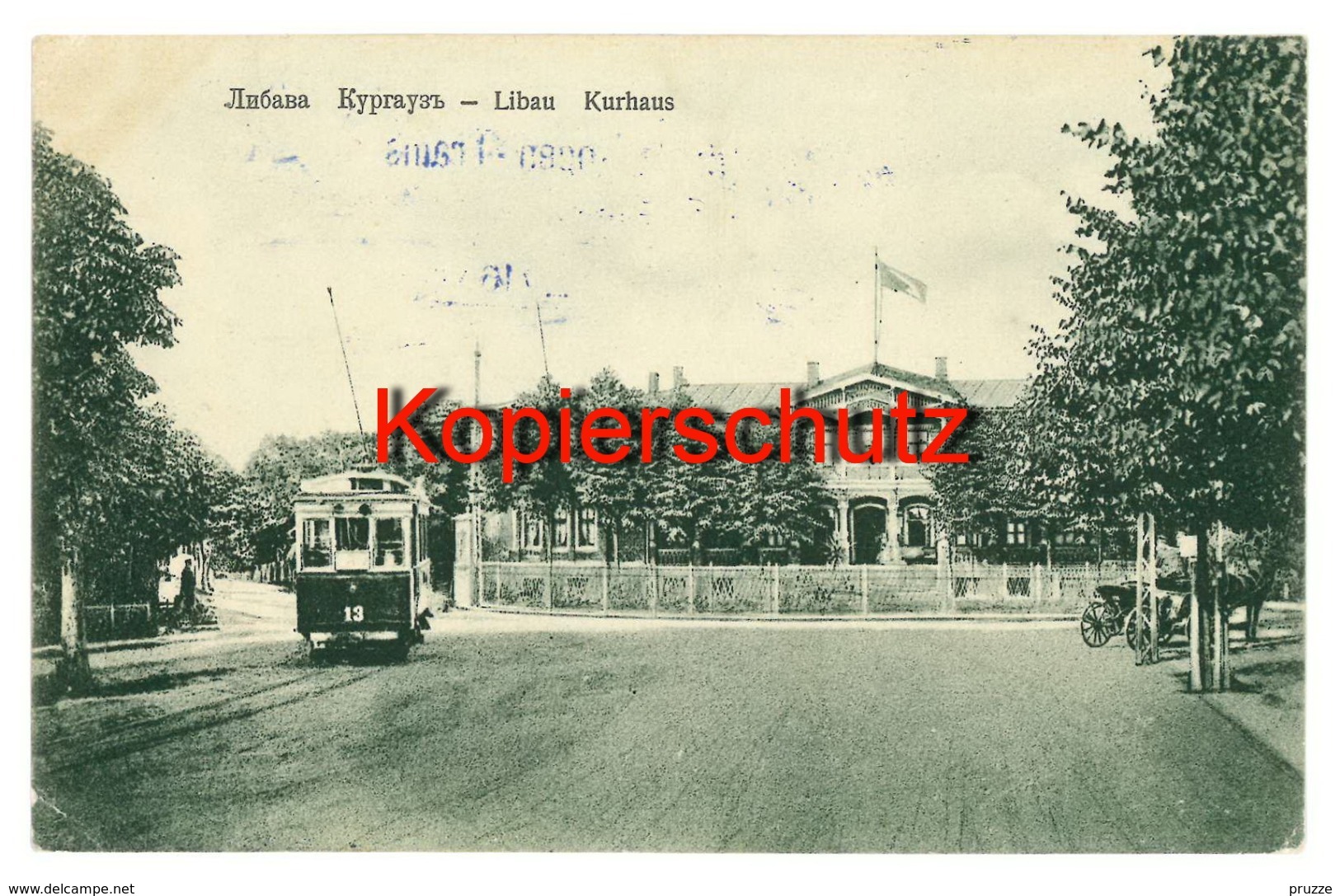 Libau (Liepaja) 1916, Kurhaus - Lettonie