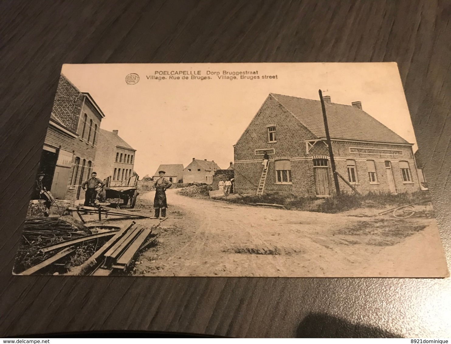 Poelcapelle (Poelkapelle) : Dorp Bruggestraat  Ed. De Haene-De Tavernier - Langemark-Pölkapelle