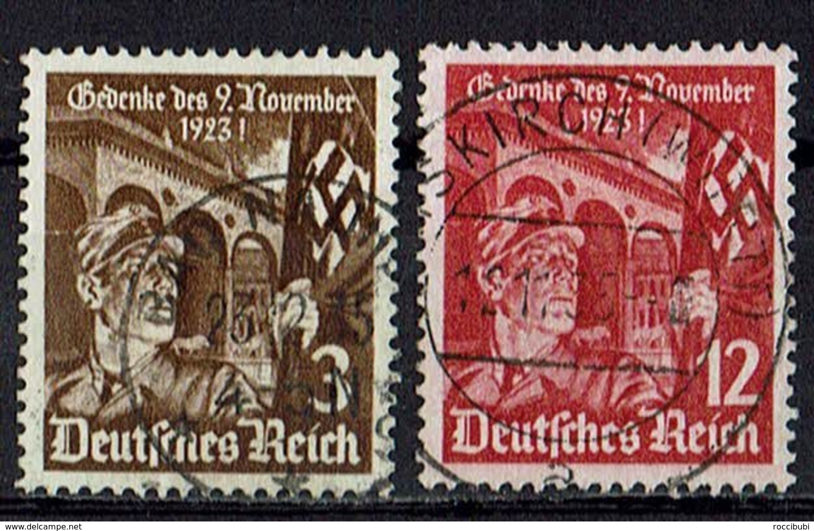 DR 1935 // 598/599 O - Gebraucht