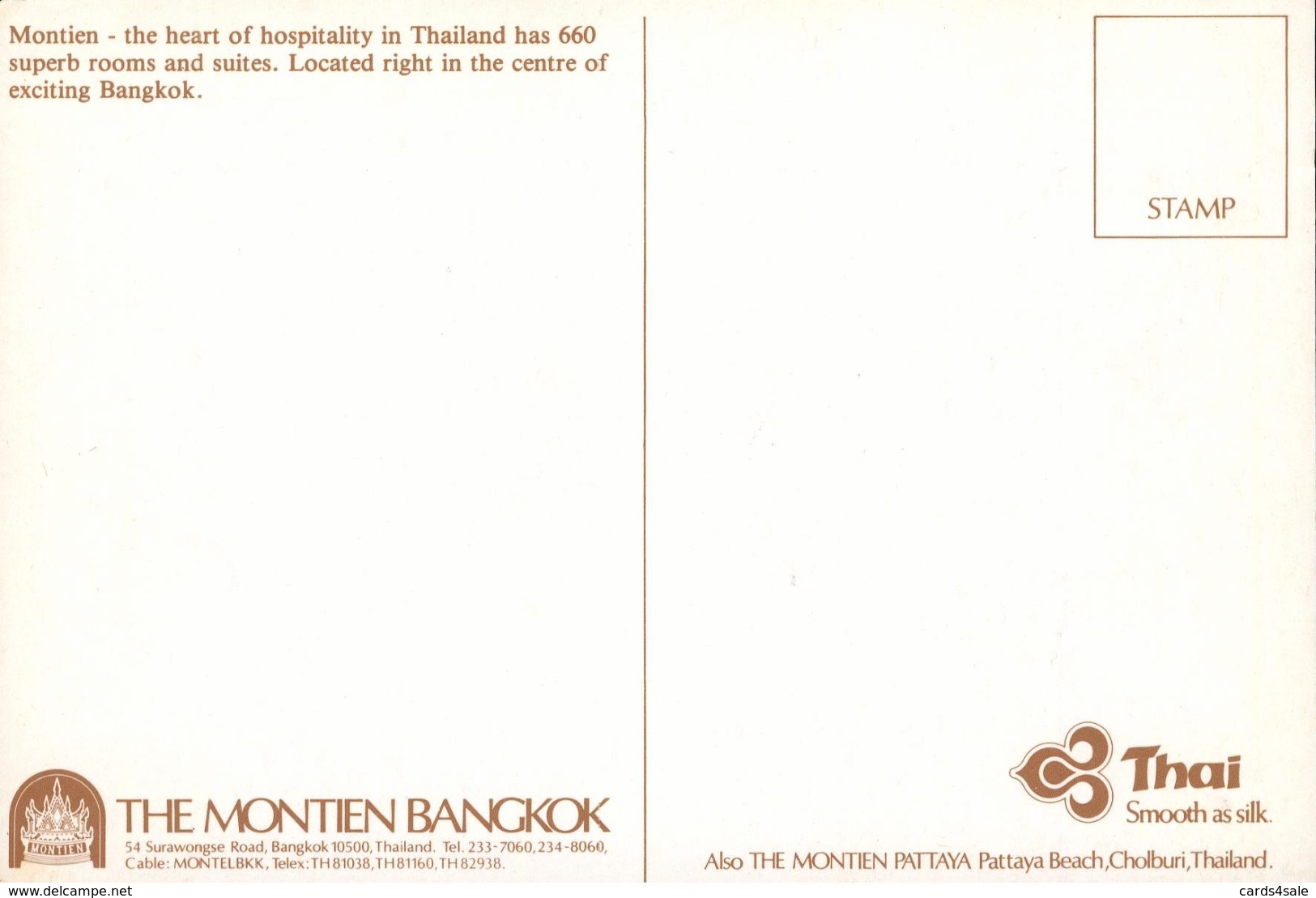 The Montien Hotel Bangkok - Thailand - Thaïlande