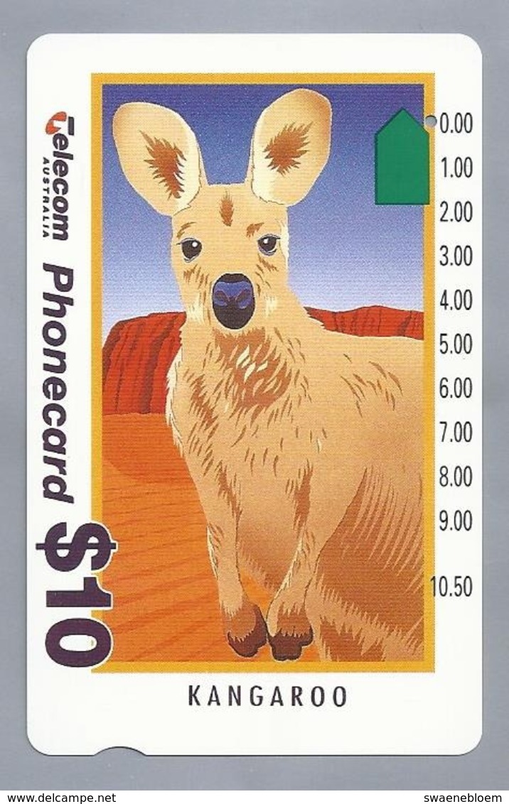 AU.- Telecom Phonecard $10. KANGaROO. AUSTRALIA. 0033552947. Kangoeroe - Sonstige & Ohne Zuordnung