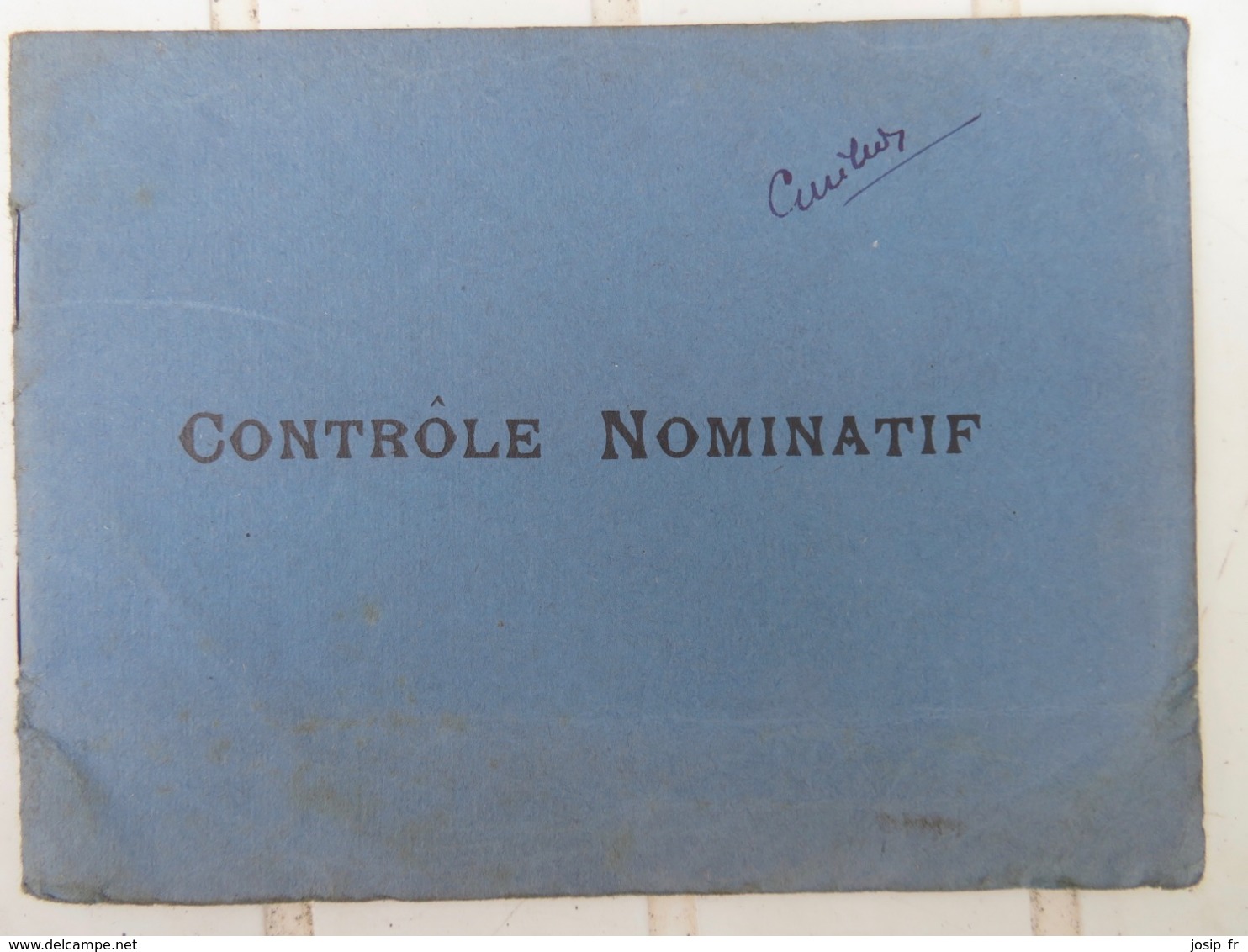 PETIT CARNET DE CONTROLE NOMINATIF D'UN OFFICIER OFFERT PAR PÉTROLE HAHN- 15ème Régiment De Tirailleurs Algériens 1938 - Altri & Non Classificati