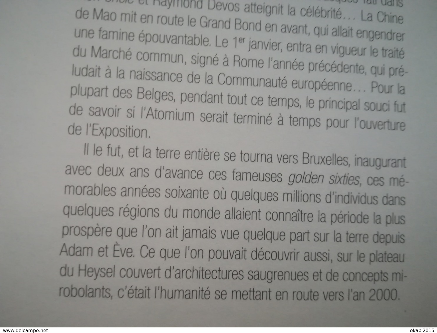 EXPOSITION INTERNATIONALE ET UNIVERSELLE DE BRUXELLES DE 1958  UN LIVRE +  UN LIVRET CONGO 58 BELGIQUE