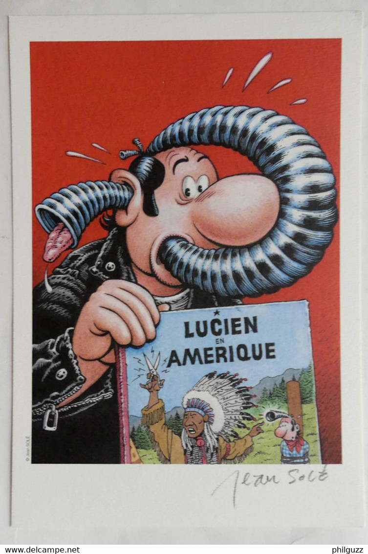 EX LIBRIS SOLE N°196 Ou 107/250 SIGNE HOMMAGE A TINTIN LUCIEN - Herge Margerin - Illustrateurs S - V