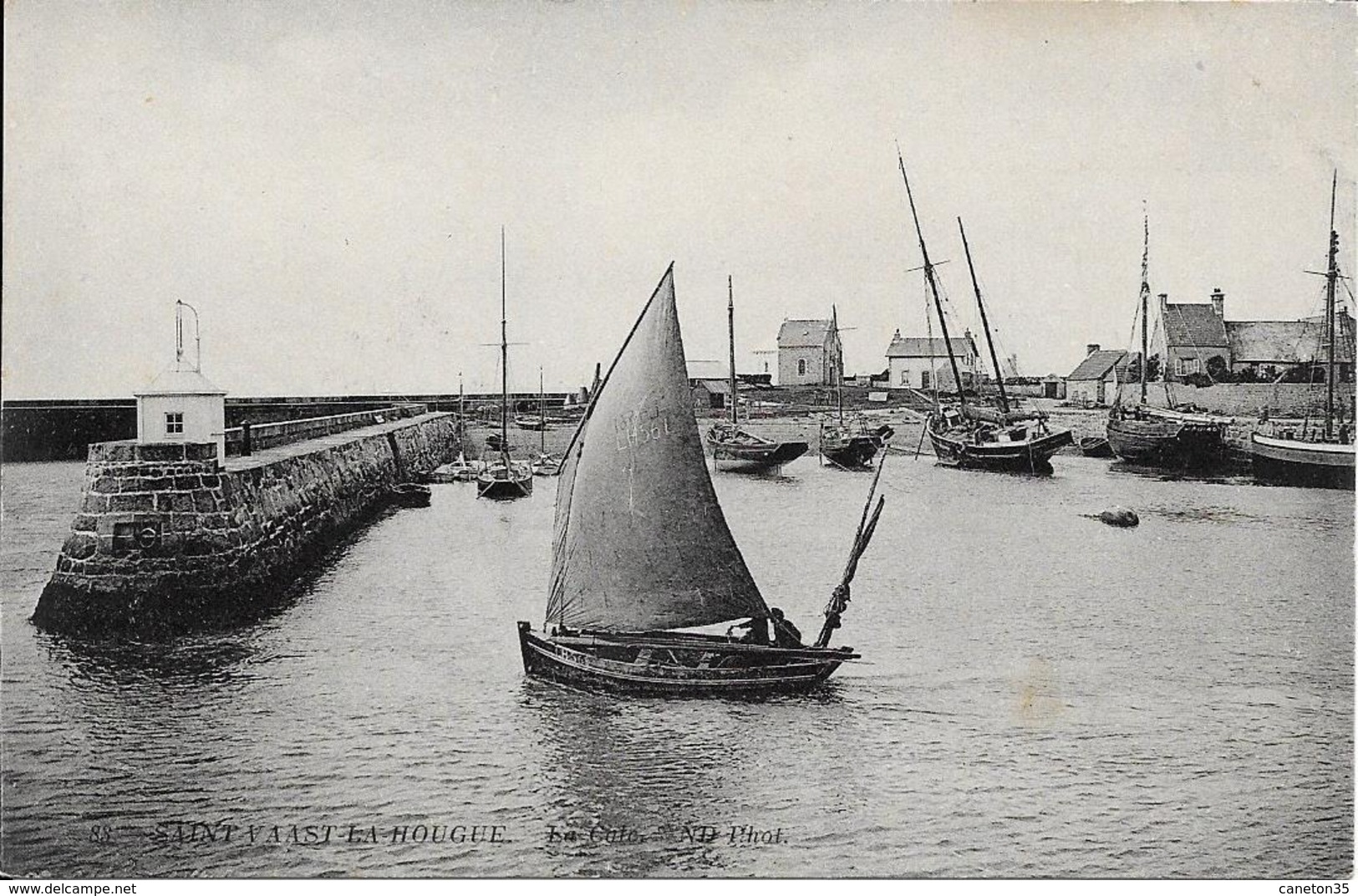 St Vaast La Hougue  -  La Cale -  Non Circulé - Saint Vaast La Hougue