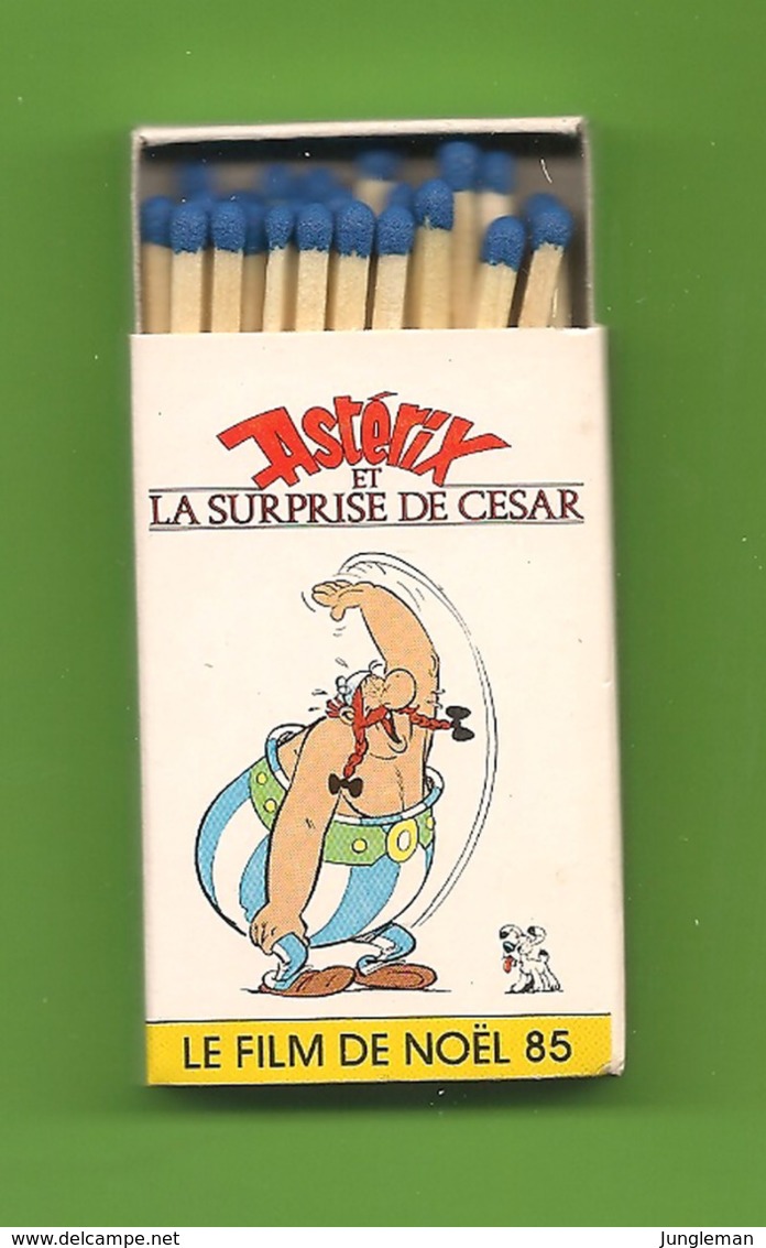 Petite Boite D'allumettes - Astérix Et La Surprise De César De Paul Et Gaëtan Brizzi. (Photo Obélix Et Idéfix) - Matchboxes