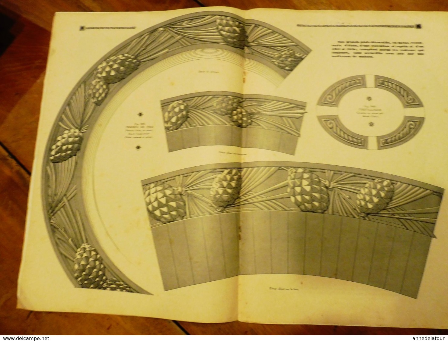 1933 Numéro 285 (L'ARTISAN PRATIQUE) Reproduction des effets photographiques sur cuir (église de Trôo ,Loir-et-Cher);etc