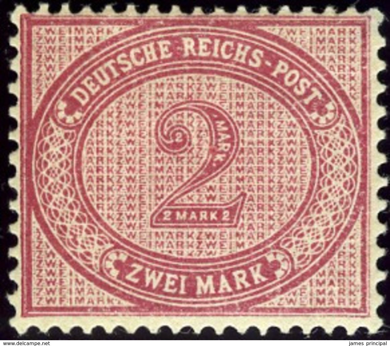 Germany. Michel #37f. Mint. VF. - Unused Stamps