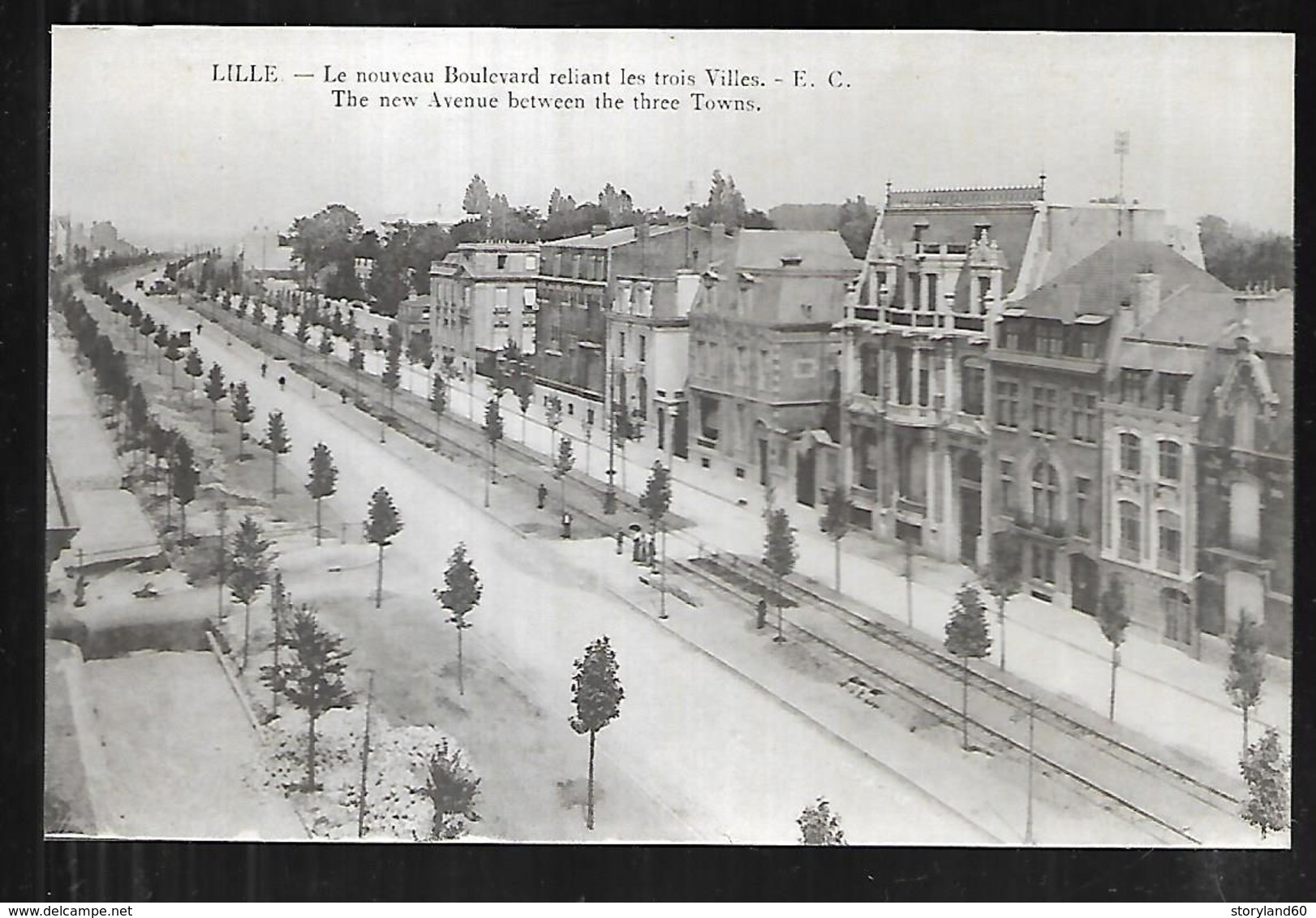 Cpa 5920314 Lille Le Nouveau Boulevard Reliant Les Trois Villes - Lille