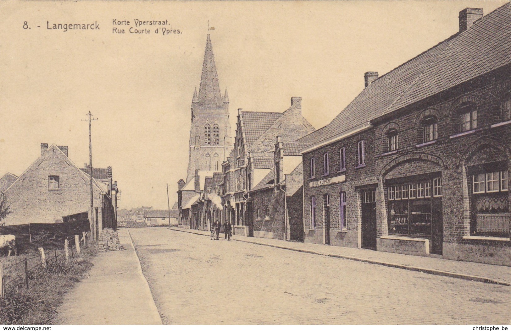 Langemark, Langemarck, Korte, Yperstraat (pk62032) - Langemark-Poelkapelle