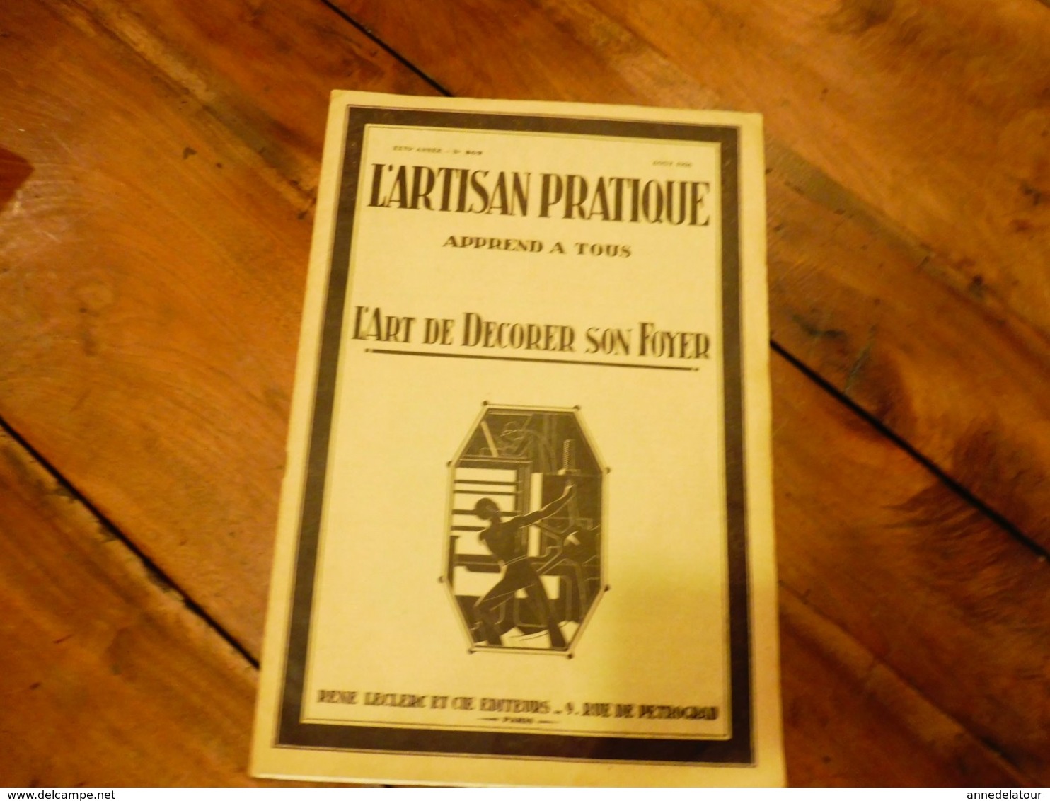 1934 Numéro 302 (L'ARTISAN PRATIQUE)  Le SALON Des Artistes Décorateurs ; Divers Décors; Etc - Innendekoration