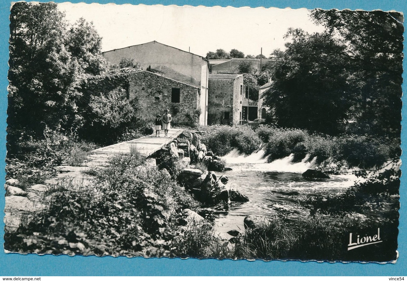 BOUSSAY - Le Moulin De Rousselin Sur La Sèvre -  Photo Véritable Circulé 1958 - Boussay