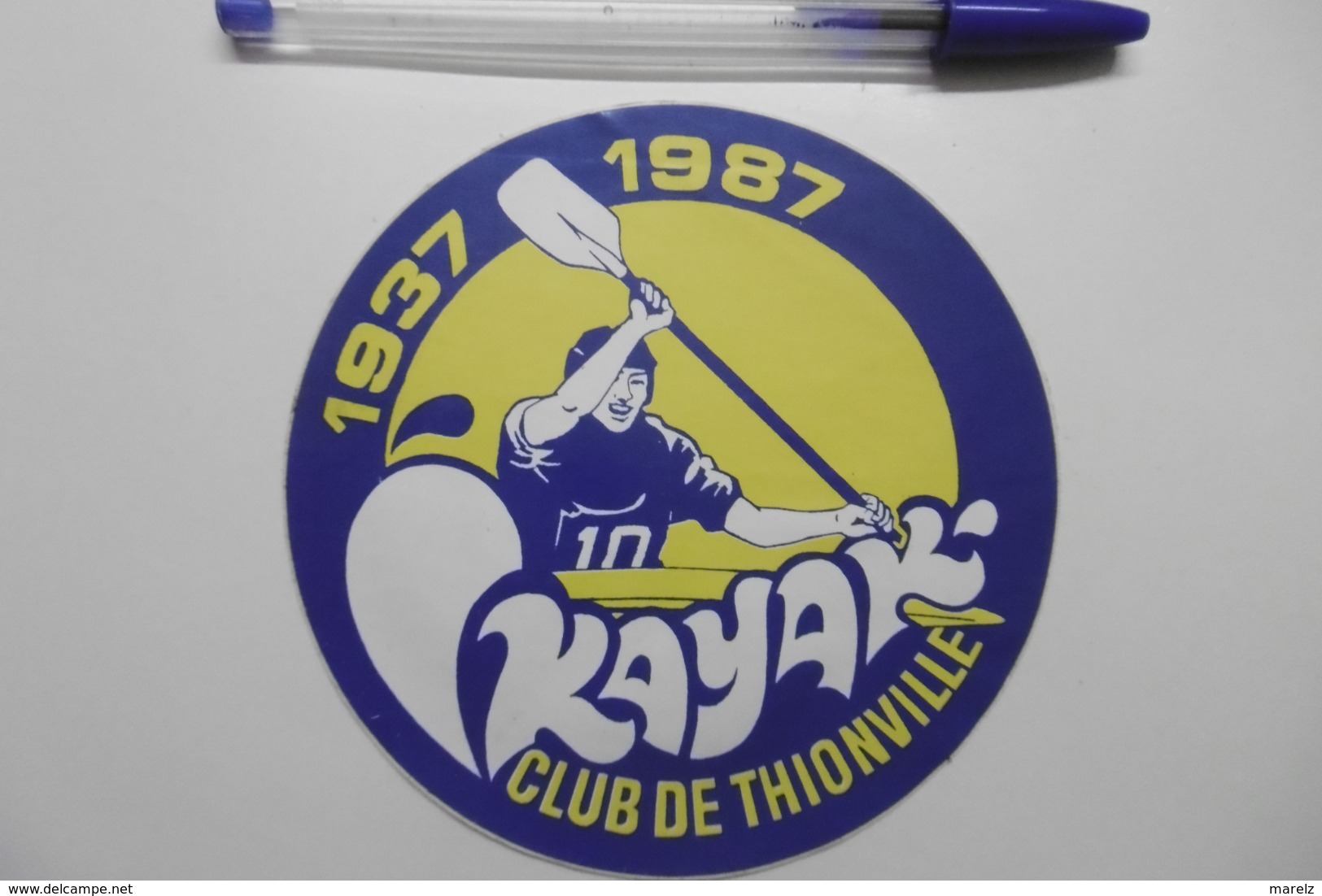 Autocollants Stickers - Sport KAYAK CLUB De THIONVILLE 57 MOSELLE - Autocollants