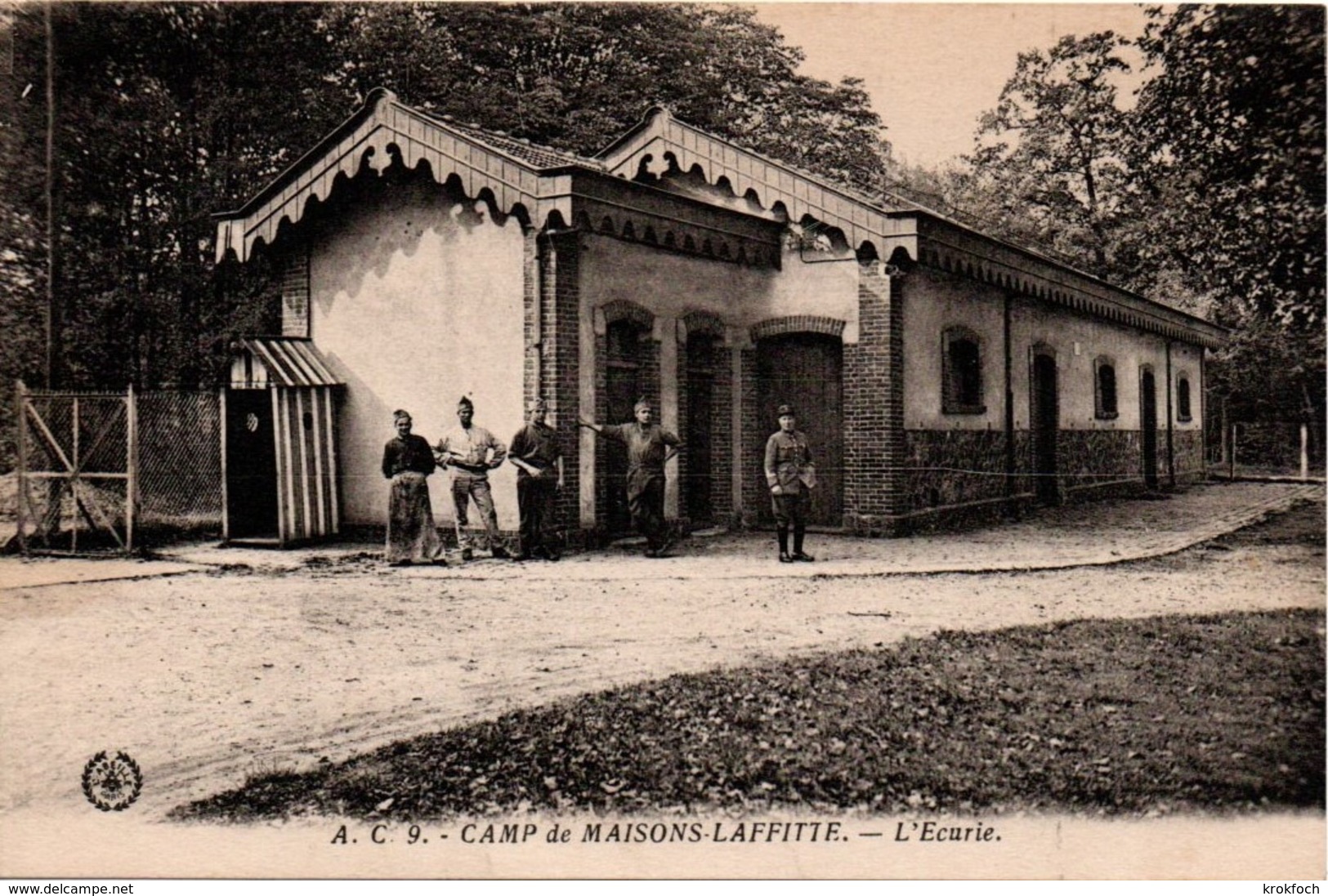 Camp De Maisons-Lafitte 1929 - L'écurie - AC 9 - Maisons-Laffitte