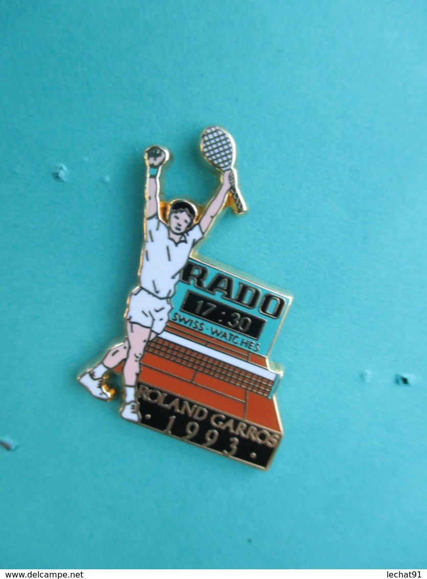 Pins Arthus Bertrand , Tennis, Roland Garros 1993 RADO - Arthus Bertrand