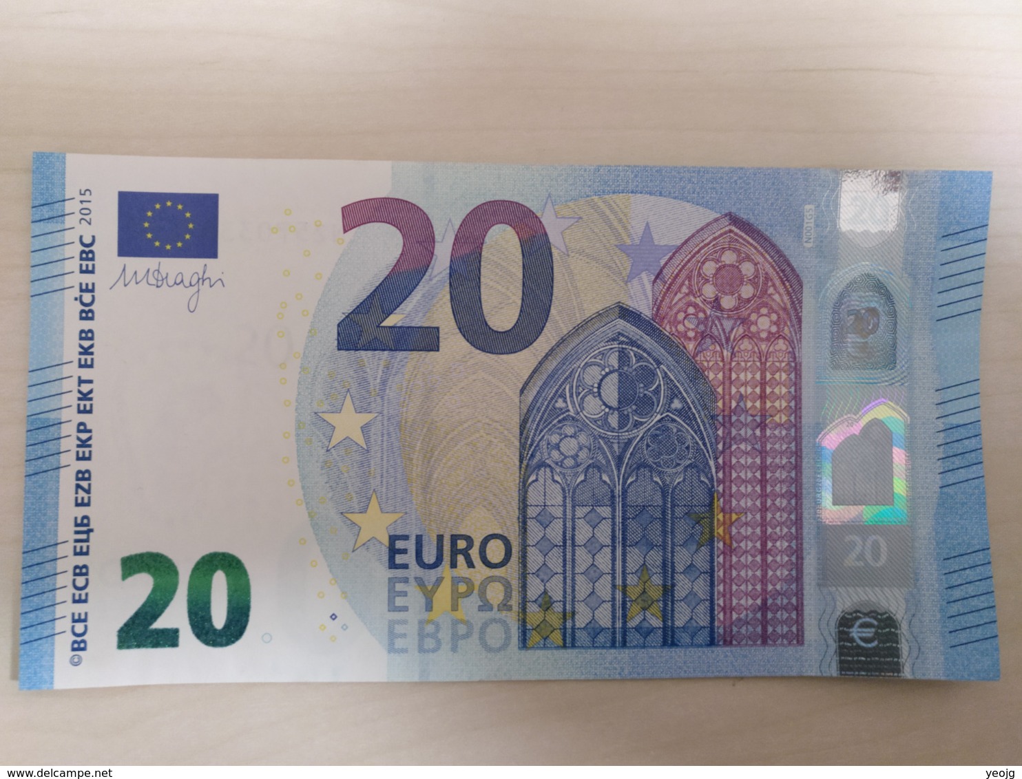 20 Euro NZ N001 Austria Autriche Österreich Draghi I- - 20 Euro