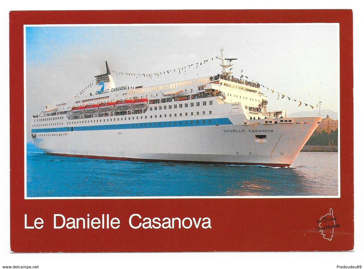 CPM - Carte Postale - Bateau - Corse - Danielle Casanova - Ferries