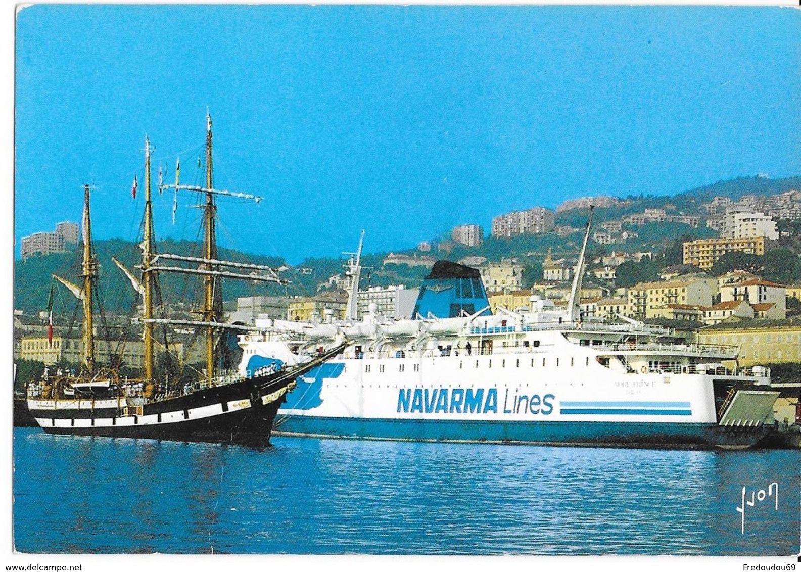 CPM - Carte Postale - Bateau - Corse - Moby Prince - Bastia - Traghetti