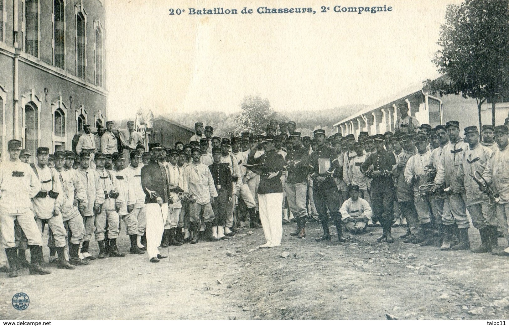 54 - Baccarat - 20 Bataillon De Chasseurs - 2 Ième Compagnie - Baccarat