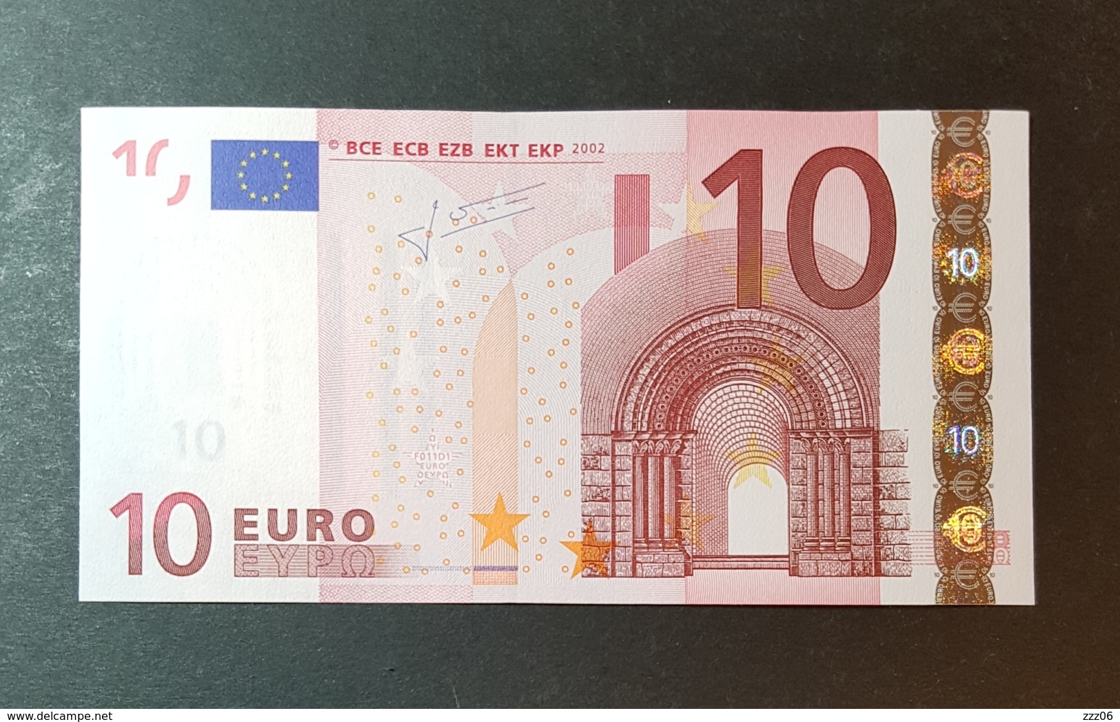 10 EURO 2002 Austria Trishe F011 D1 UNC - 10 Euro