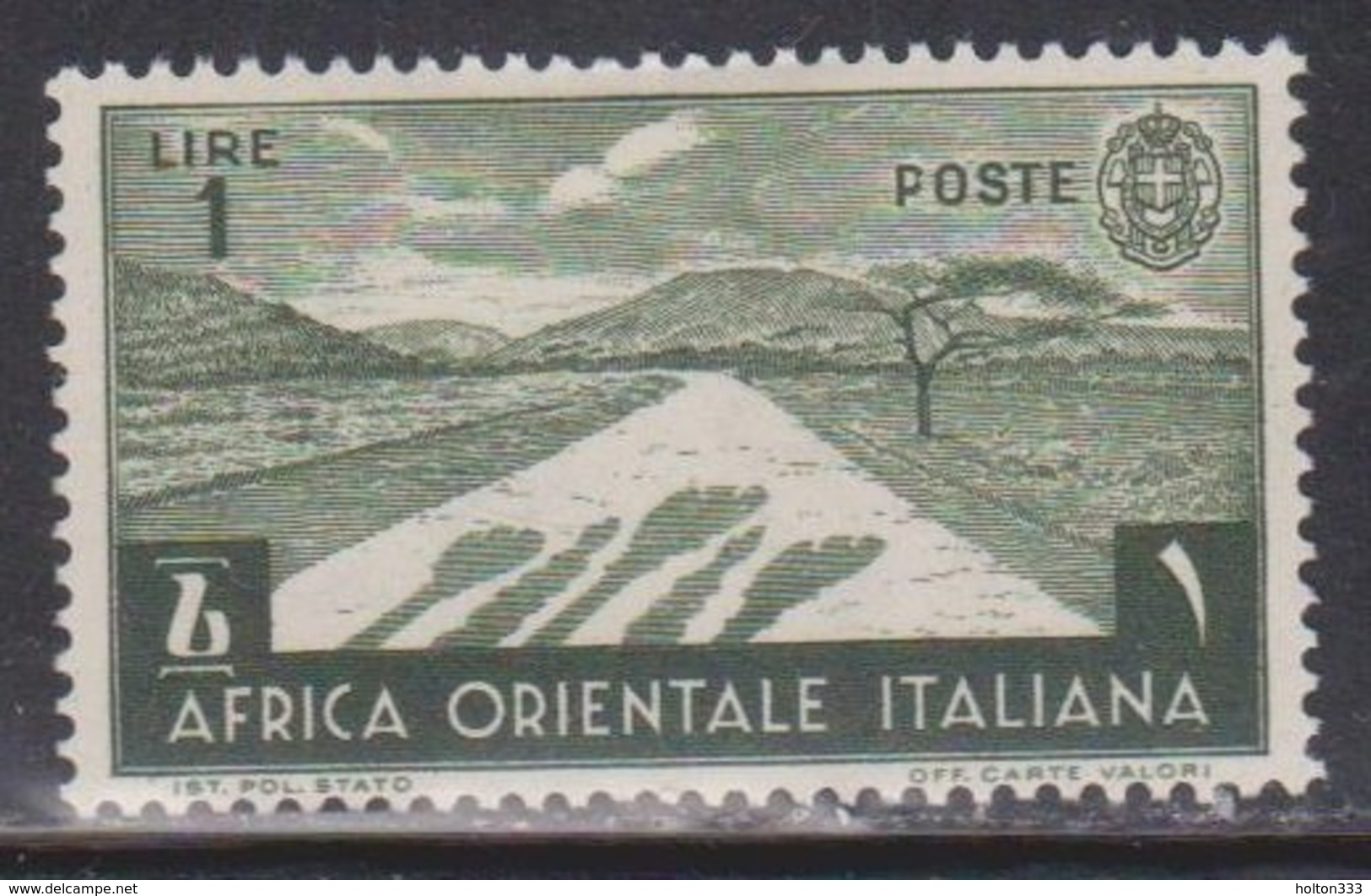 ITALIAN EAST AFRICA Scott # 12 MH - Italian Eastern Africa