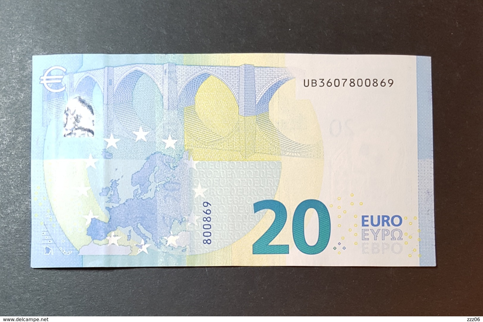 20 EURO 2015 France Draghi U023 E2 Xxx60 ! - 20 Euro