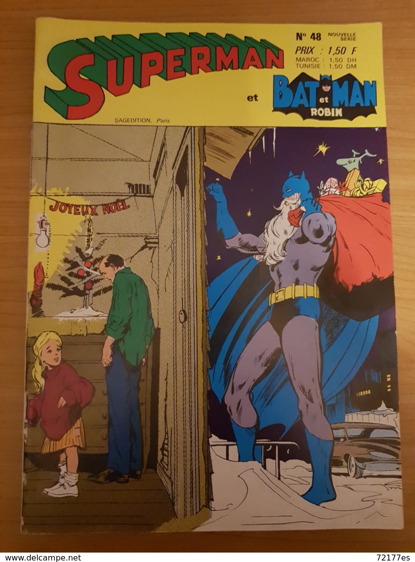 BD Superman Et Batman Et Robin N°48 1973 - Altre Riviste