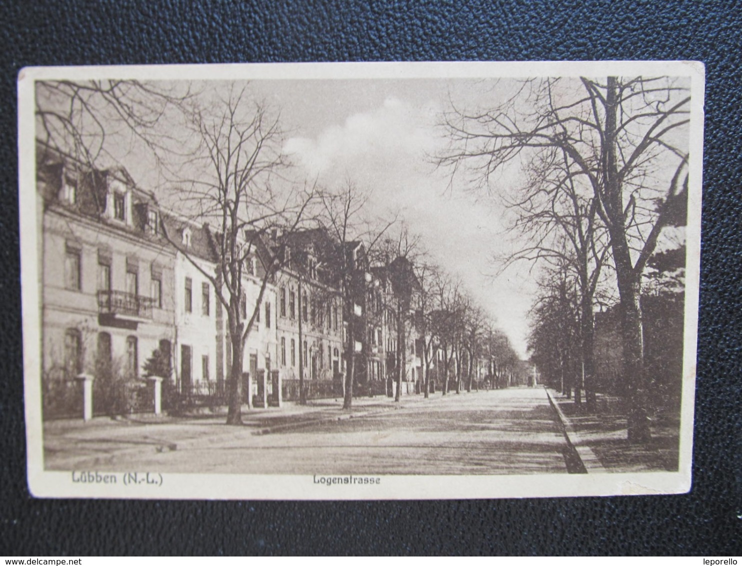 AK LÜBBEN Logenstrasse  Ca.1920 // D*40466 - Lübben