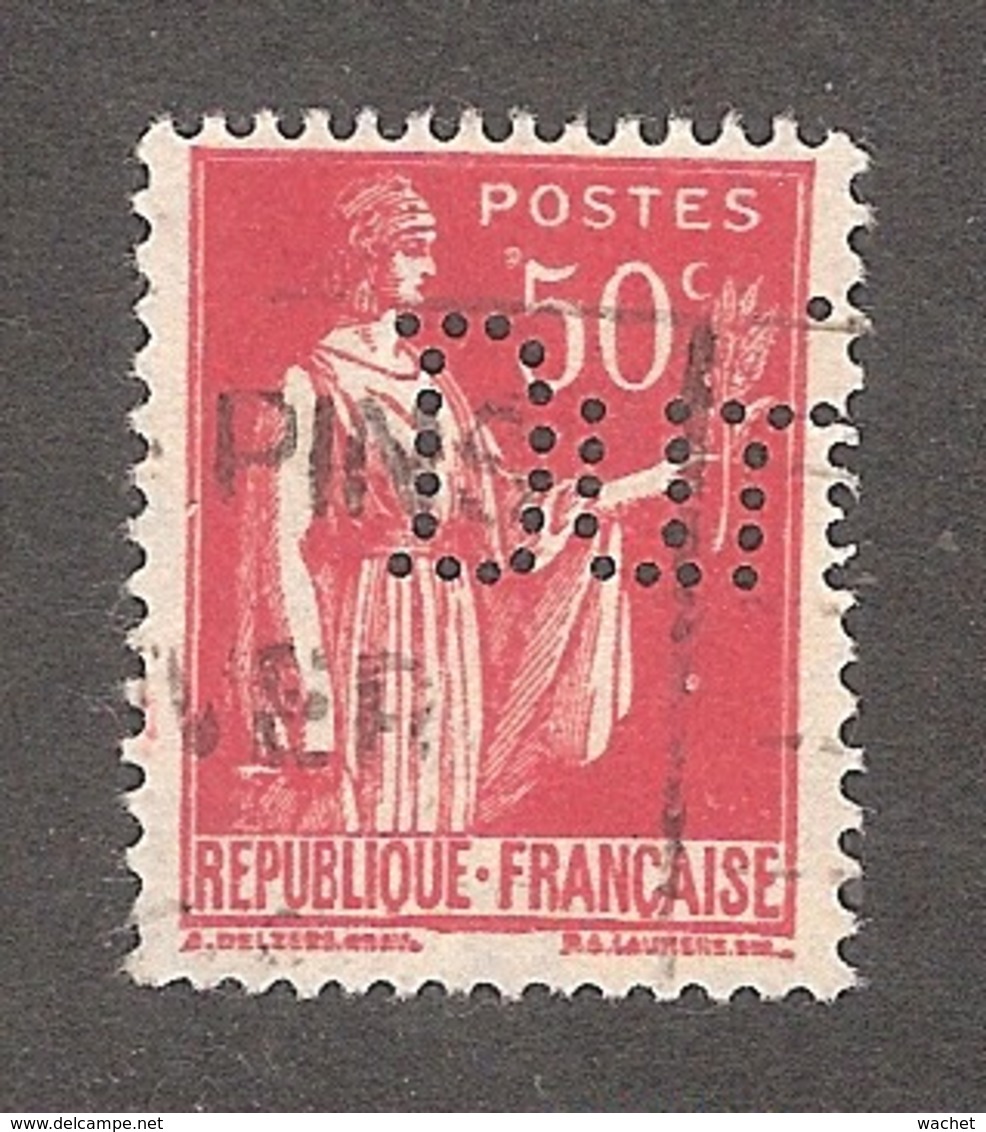 Perforé/perfin/lochung France No 283 Dun. R.G.  Dun Et Cie (106) - Altri & Non Classificati